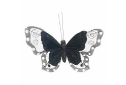 Изделие декоративное Бабочка, 3 вида, 9x14x3 см